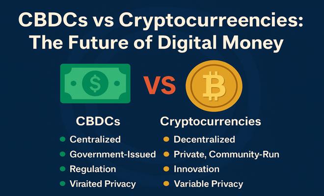 CBDCs vs Cryptocurrencies  | The Future of Digital Money