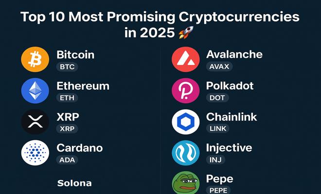 Top 10 Most Promising Cryptocurrencies in 2025 🚀